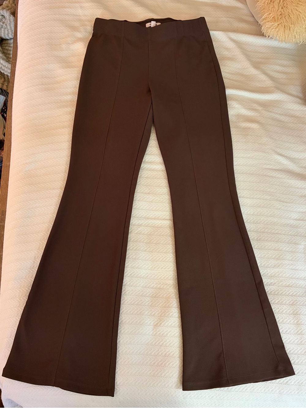 NWOT Garage Women's Flared Pants - Dark Brown
